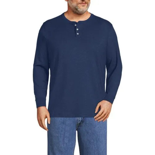 Men's Super-T Long Sleeve Henley Shirt
