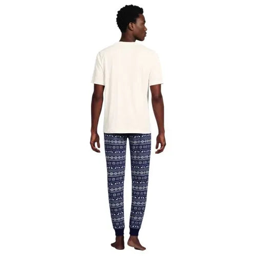 Men's Knit Jersey Pajama Sleep Set