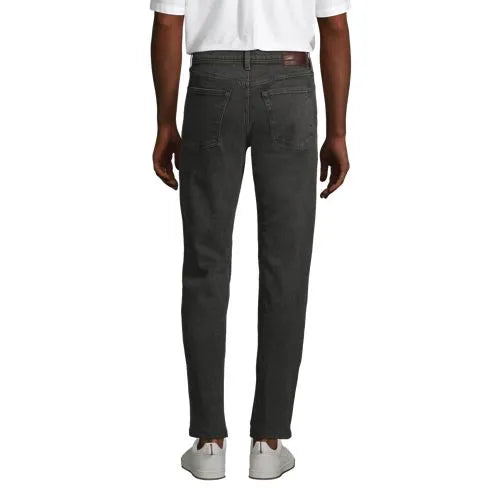 Men's Stretch Traditional Fit Jean Washed Black