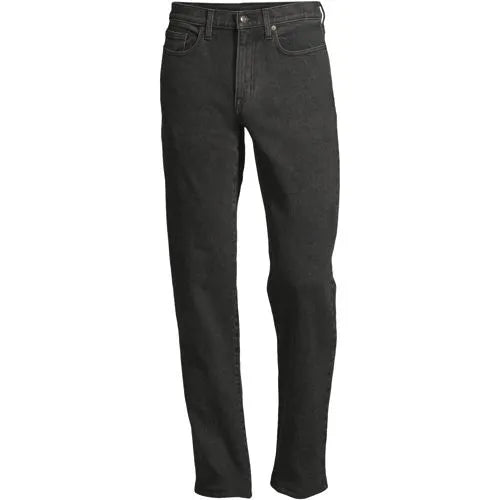 Men's Stretch Traditional Fit Jean Washed Black