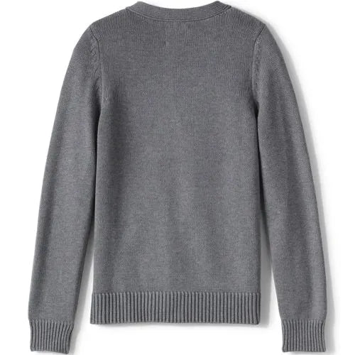 Girls Cotton Modal Button Front Cardigan Sweater