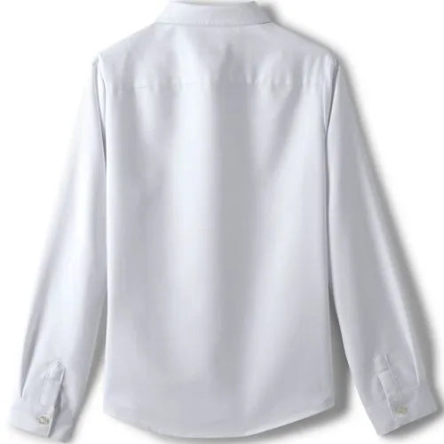 Girls Long Sleeve Oxford Dress Shirt