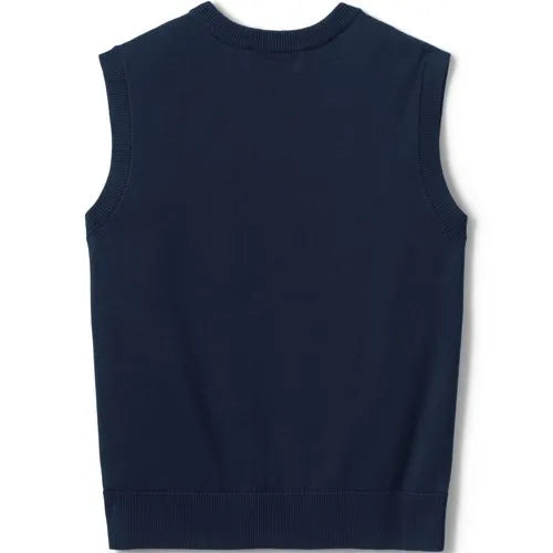 Kids Cotton Modal Fine Gauge Sweater Vest
