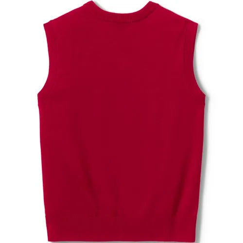 Kids Cotton Modal Fine Gauge Sweater Vest