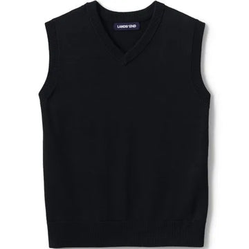 Kids Cotton Modal Fine Gauge Sweater Vest