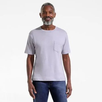 Men's Short Sleeve Cotton Supima Tee With Pocket