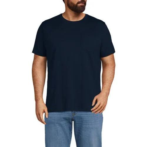 Men's Short Sleeve Cotton Supima Tee With Pocket