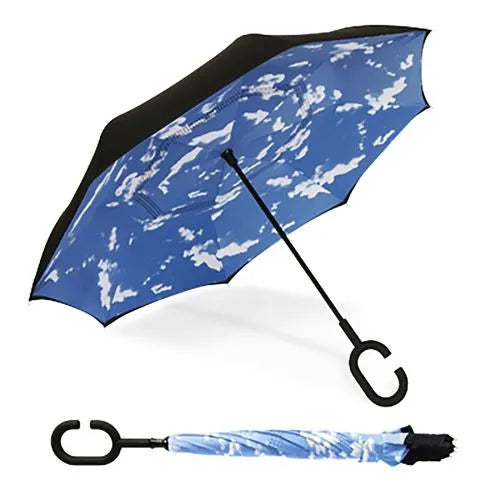 ShedRain UnbelievaBrella Reverse Closing Manual Open Umbrella