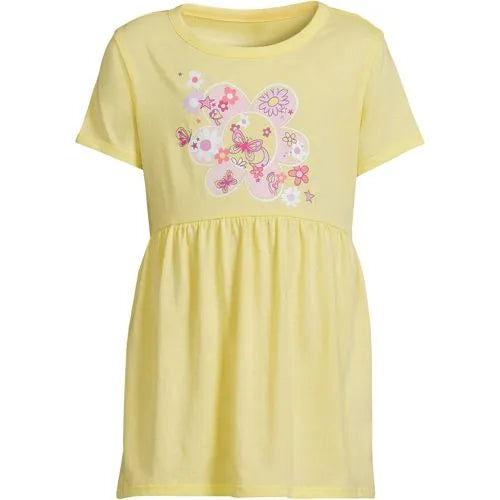Girls Short Sleeve Tunic Top