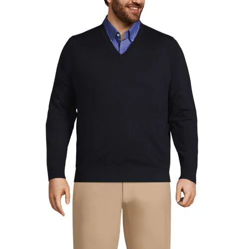Men's Performance V-neck Sweater