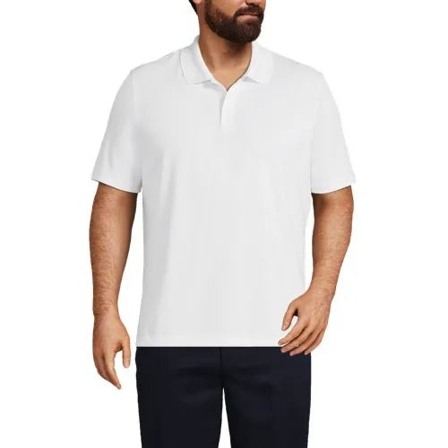 Men's Short Sleeve Solid Active Polo Shirt