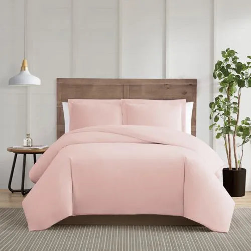 Truly Calm Silver Cool Cotton Duvet Cover Set