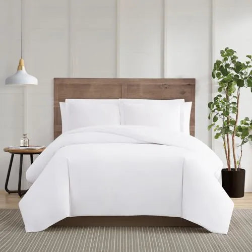 Truly Calm Silver Cool Cotton Duvet Cover Set