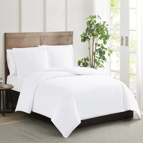Truly Calm Silver Cool Cotton Duvet Cover Set