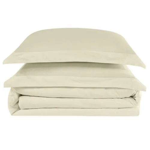 Truly Calm Silver Cool Cotton Duvet Cover Set