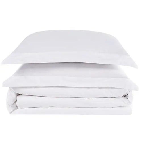 Truly Calm Silver Cool Cotton Duvet Cover Set