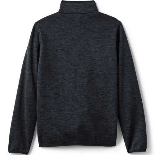 Unisex Big Sweater Fleece Snapneck Pullover