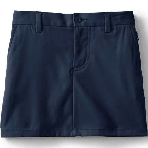 School Uniform Girls Active Chino Skort Top of the Knee