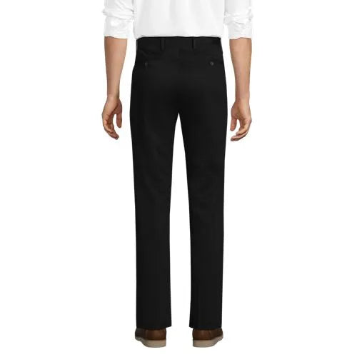 Men's Tall No Iron Straight Fit Plain Front Chino Pant