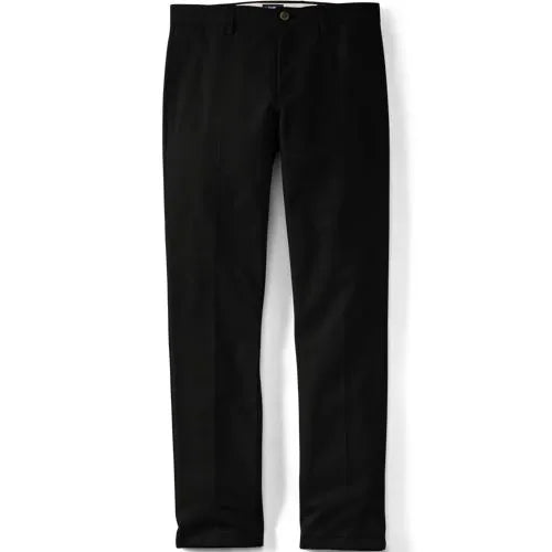 Men's Tall No Iron Straight Fit Plain Front Chino Pant