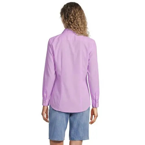 No Iron Button Front Shirt