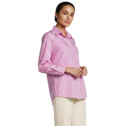 No Iron Button Front Shirt