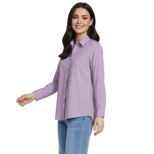 No Iron Button Front Shirt