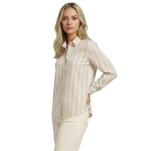 No Iron Button Front Shirt