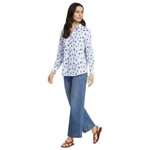 No Iron Button Front Shirt