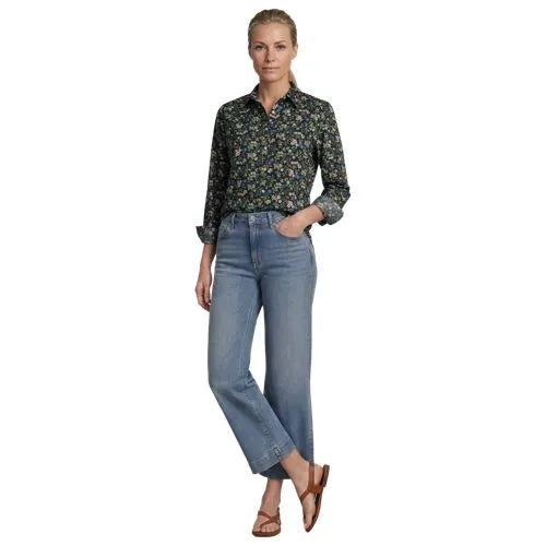 No Iron Button Front Shirt