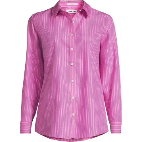 No Iron Button Front Shirt