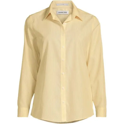 No Iron Button Front Shirt