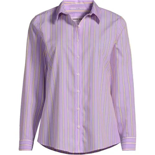 No Iron Button Front Shirt