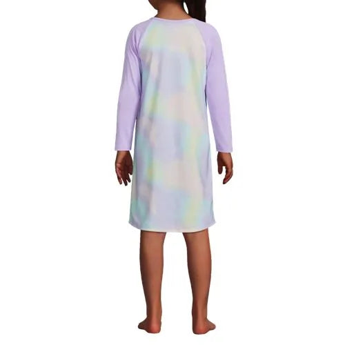 Girls Long Sleeve Jersey Nightgown