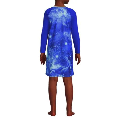 Girls Long Sleeve Jersey Nightgown