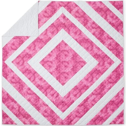 Kids Cotton Tie Dye Patchwork Quilt