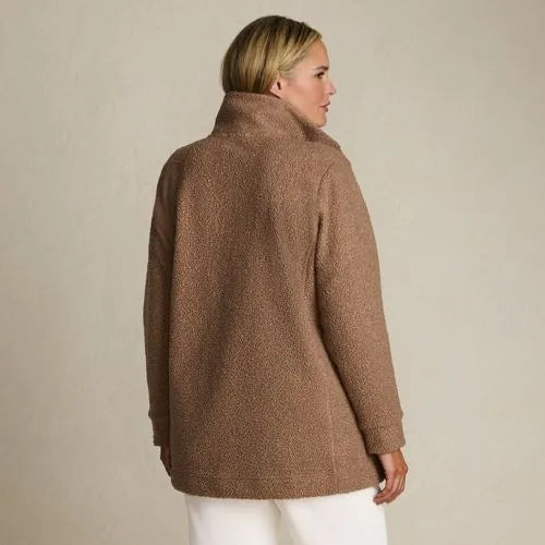 Boucle Fleece Coat