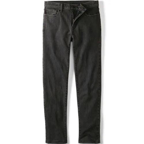 Men's Tall Slim Fit Stretch Jeans Washed Black