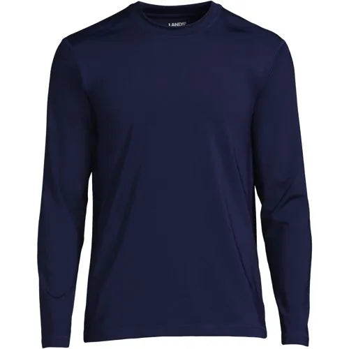 Men's SunShade UPF 50 Long Sleeve Swim Tee Rash Guard