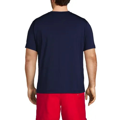 Men's SunShade UPF 50 Short Sleeve Swim Tee Rash Guard