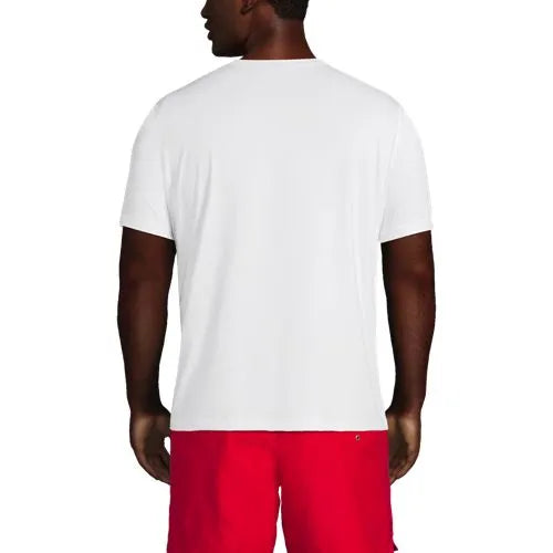 Men's SunShade UPF 50 Short Sleeve Swim Tee Rash Guard