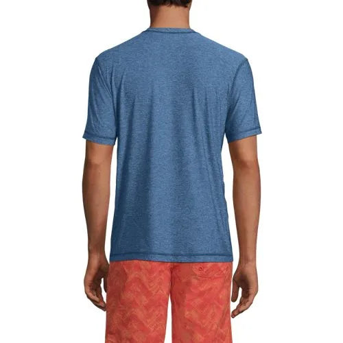 Men's SunShade UPF 50 Short Sleeve Swim Tee Rash Guard
