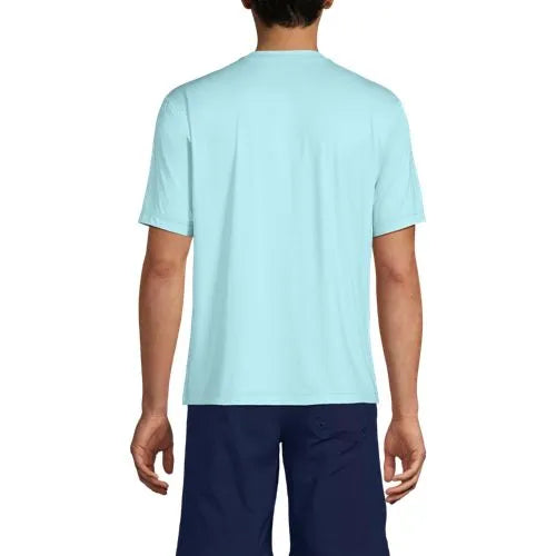 Men's SunShade UPF 50 Short Sleeve Swim Tee Rash Guard