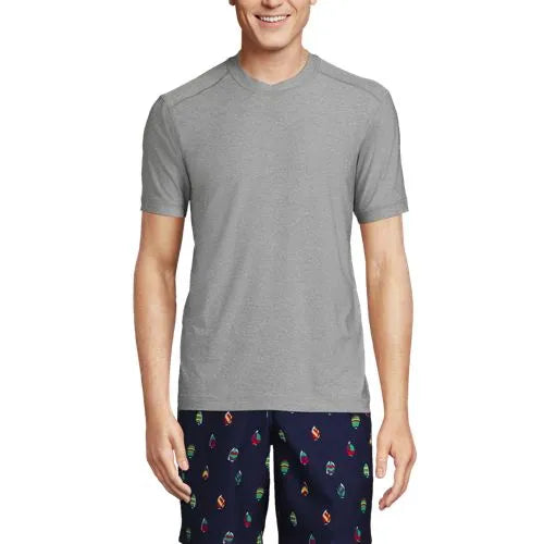 Men's SunShade UPF 50 Short Sleeve Swim Tee Rash Guard