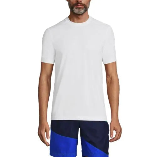 Men's SunShade UPF 50 Short Sleeve Swim Tee Rash Guard
