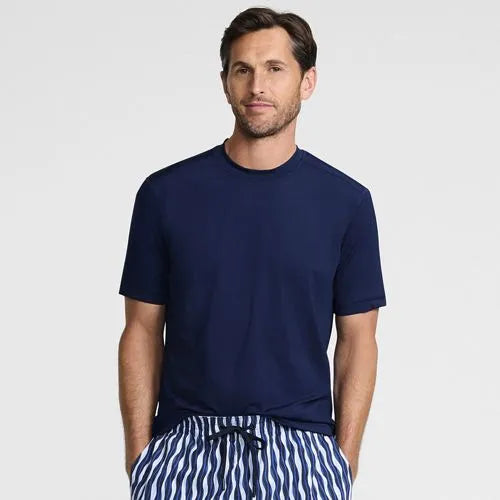 Men's SunShade UPF 50 Short Sleeve Swim Tee Rash Guard