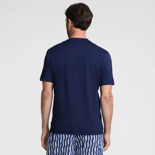 Men's SunShade UPF 50 Short Sleeve Swim Tee Rash Guard