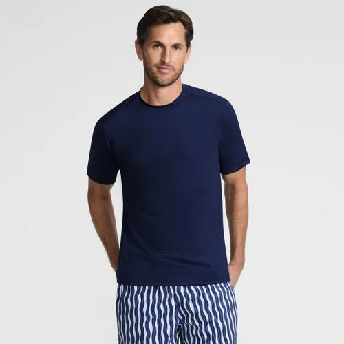 Men's SunShade UPF 50 Short Sleeve Swim Tee Rash Guard