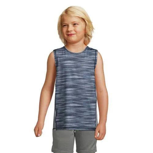 Boys Sleeveless Active Tee