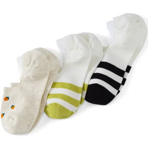 Women's 3-Pack No Show Socks